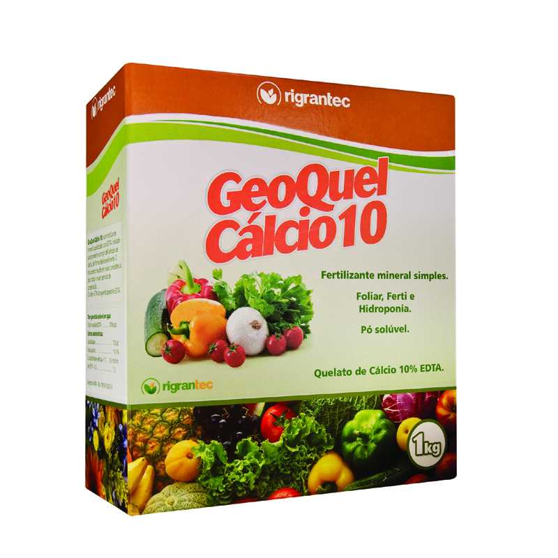 GeoQuel Cálcio 10 EDTA - Fertilizante com 10% de Cálcio quelatizado com EDTA